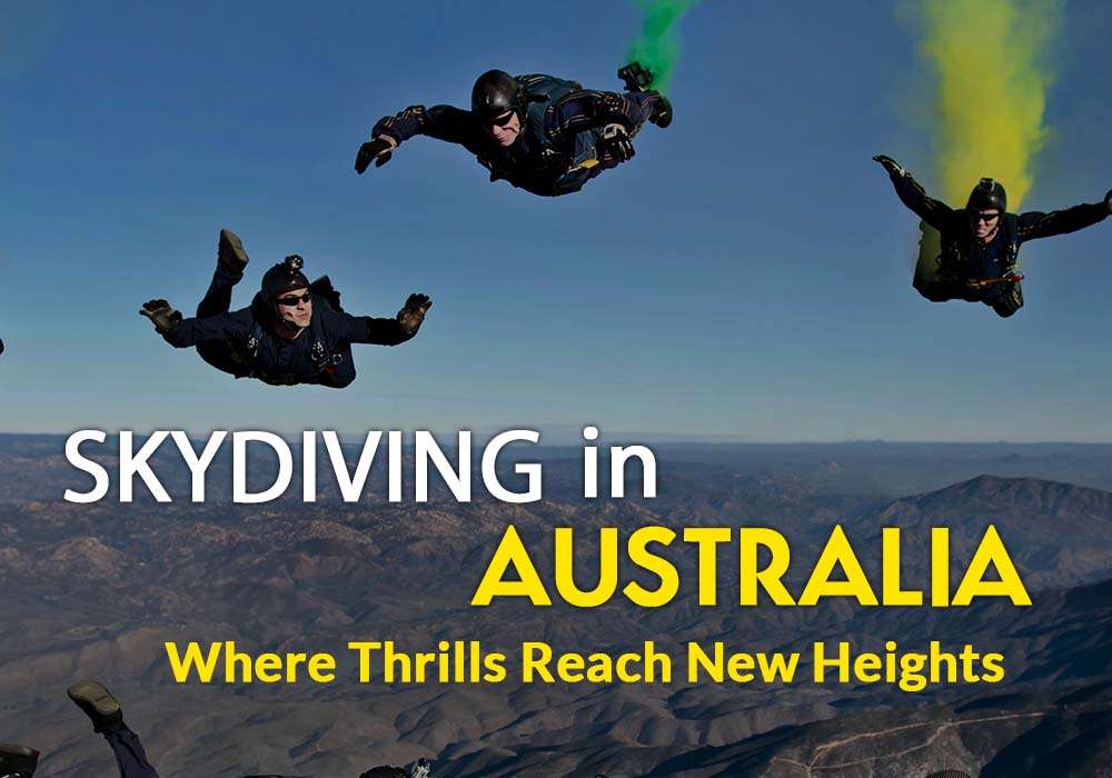 Skydiving in Australia